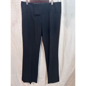 Alvin Valley Black Wide Waistband Dress Pants Size 42